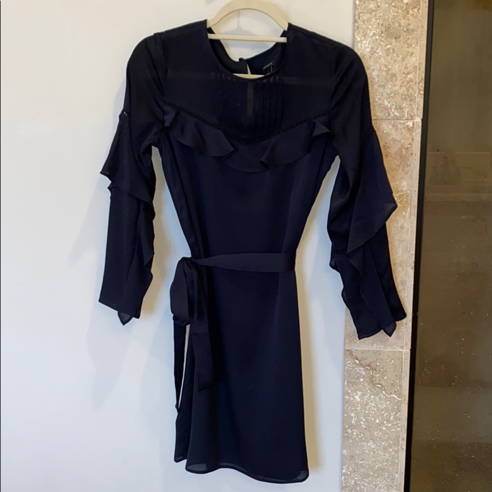 Navy Ann Taylor dress